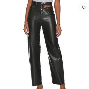 Agolde Leather Pants